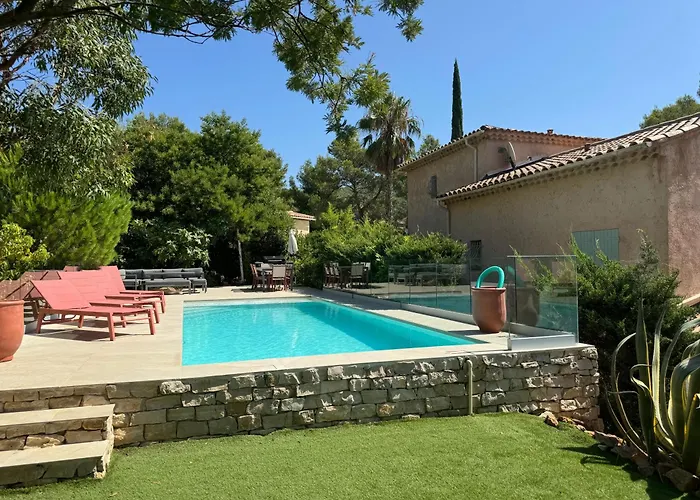 빌라 Belle Provencale Avec Piscine Privee